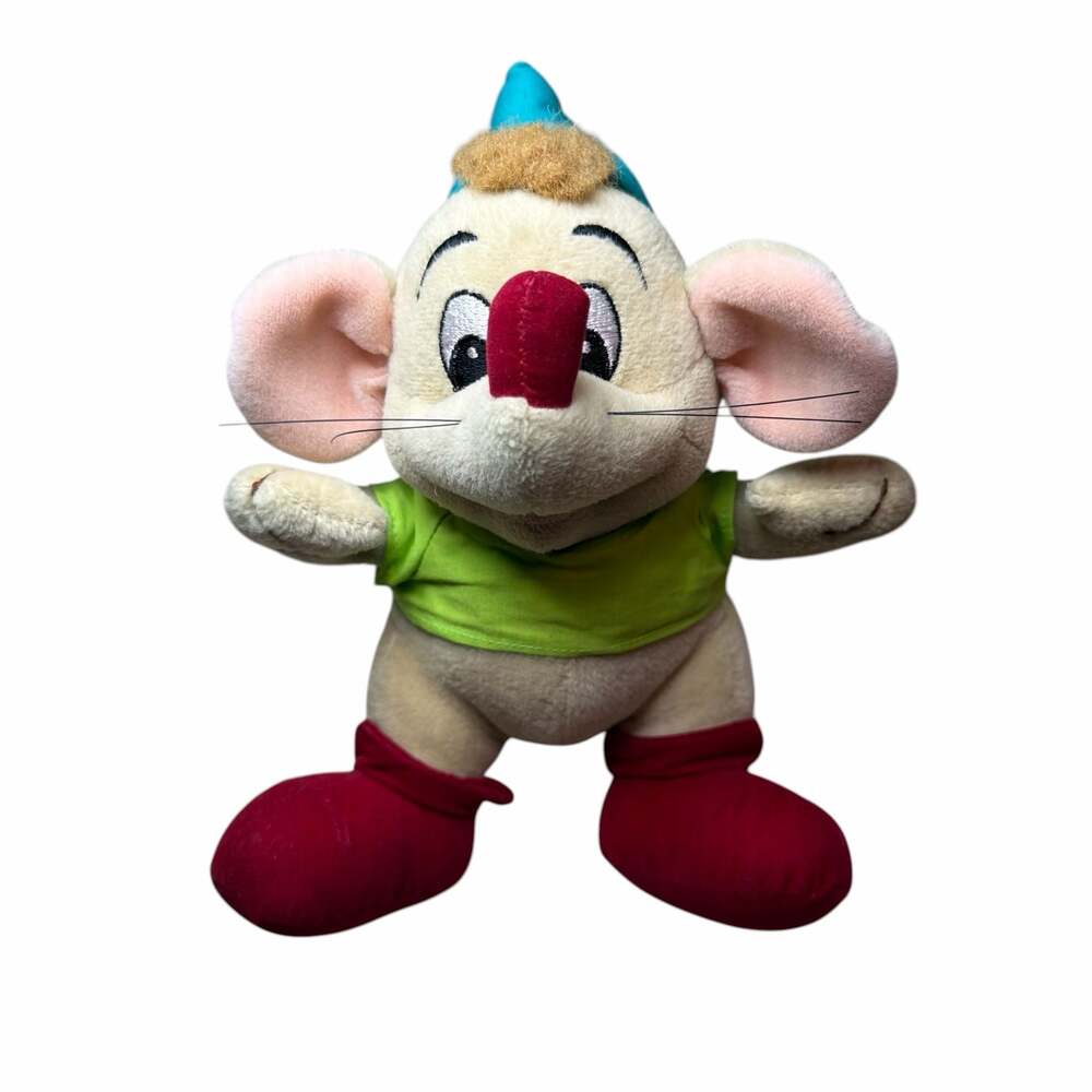 Disney Store Cinderella Gus Mouse Plush Stuffed Animal